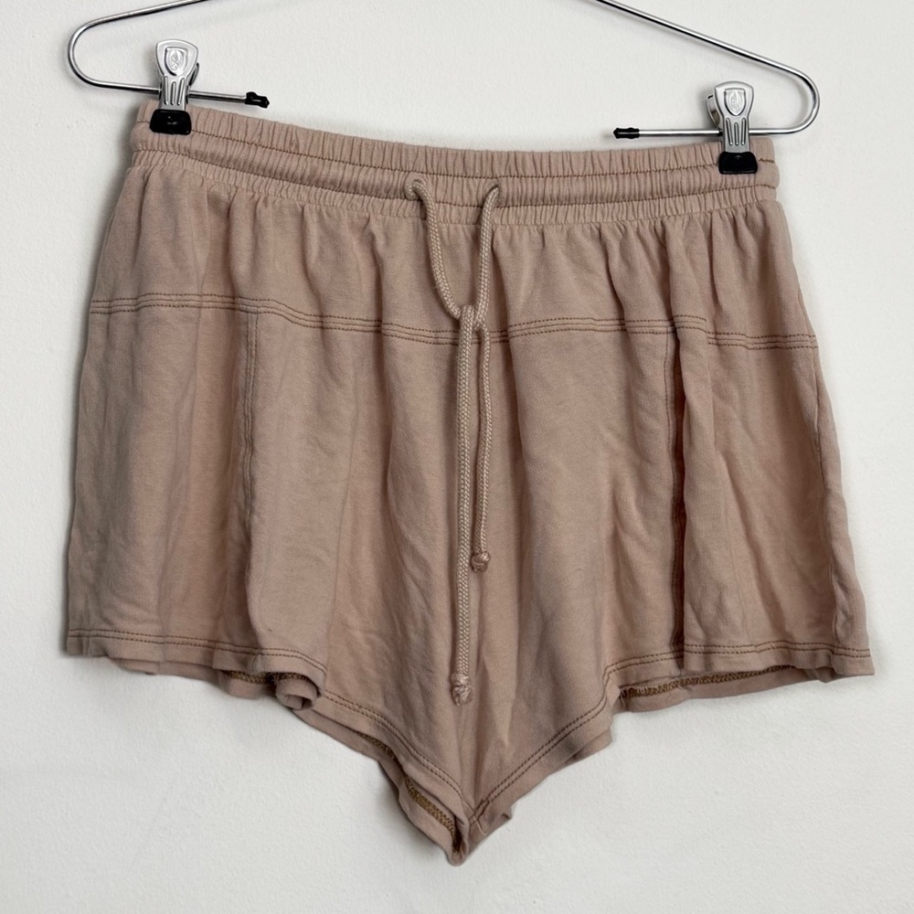 L*Space Womens Day Tripper Loungewear Viscose Linen Blend Short, Blush Pink sz S - Picture 2 of 5